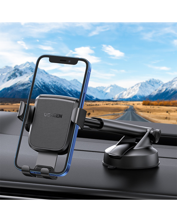 Ugreen gravity phone holder for dashboard cockpit black (LP200 60990B)