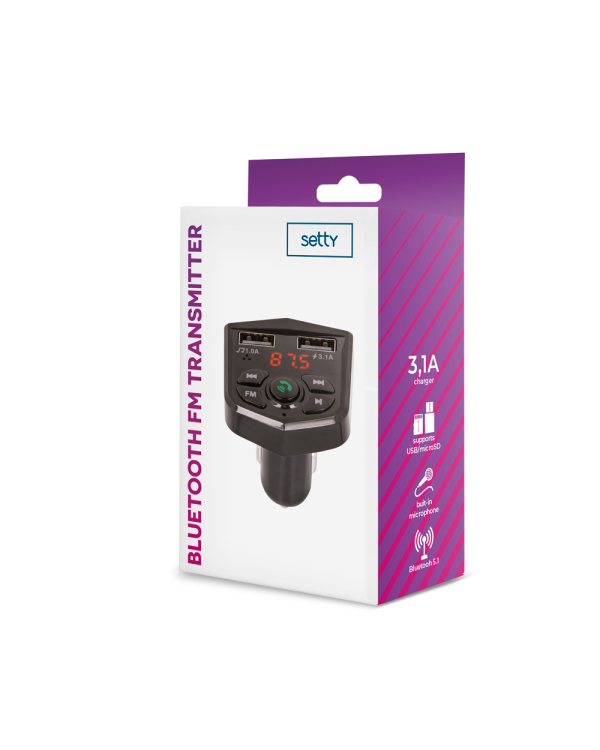Setty FM Bluetooth transmitter TFM-03
