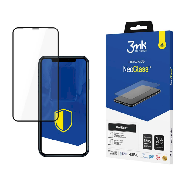 Обложка книги «Apple iPhone Xr/11 Black - 3mk NeoGlass™ screen protector»