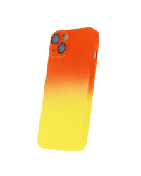 Fusion Neogradient case 1 силиконовый чехол для Apple iPhone 13 оранжевый - желтый