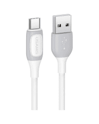 Кабель Usams US-SJ596 USB-C | 3A 1m белый