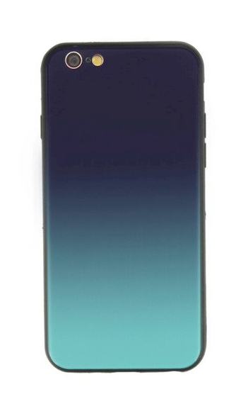 Fusion Aurora Back Case Силиконовый чехол для Apple iPhone XS Max Черный - Зеленый
