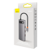 8 в 1 Baseus StarJoy USB-C to USB-C PD | 3x USB-A | HDMI | RJ-45 | SD TF - серый