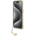 Guess GUHCP15SGF4GGR iPhone 15 6.1" szary|grey hardcase 4G Charms Collection