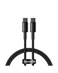 Baseus Tungsten Gold Cable Type-C to Type-C 100W 1m (black)