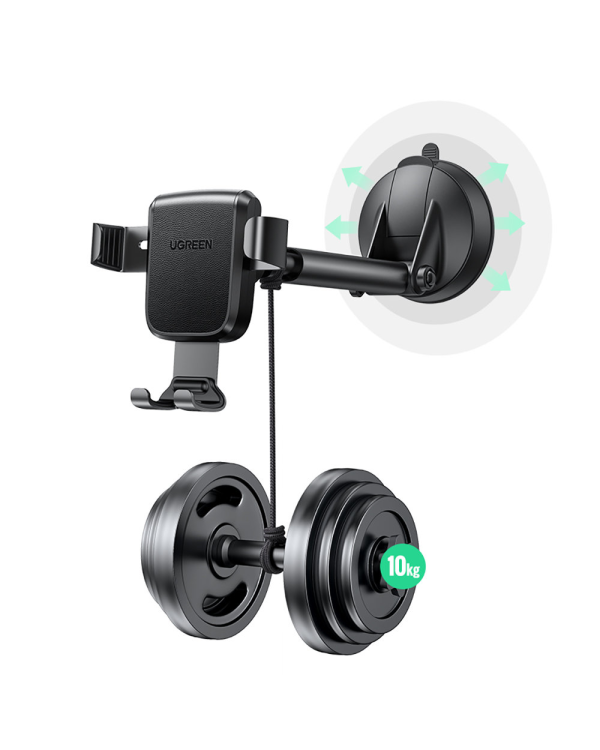 Ugreen gravity phone holder for dashboard cockpit black (LP200 60990B)