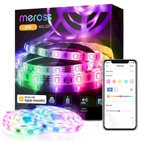 Smart Wi-Fi Light Strip MSL320 Meross Smart Wi-Fi Light Strip MSL320 Meross