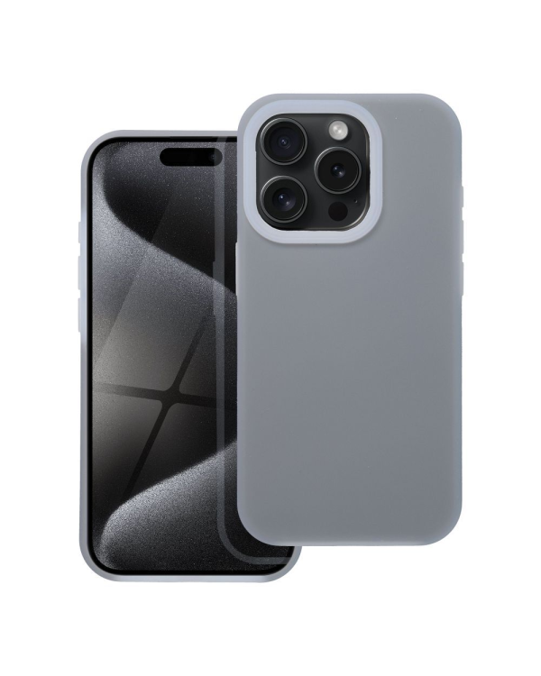 Fusion Candy Силиконовый чехол для Apple iPhone 16 Pro Max серый