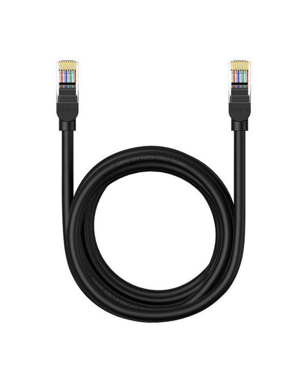 Baseus Ethernet CAT5, 3m network cable (black)