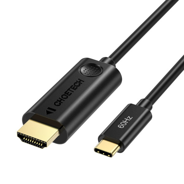 Обложка книги «Choetech unidirectional adapter cable USB Type C adapter (male) to HDMI 2.0 (male) 4K 60Hz 1.8m black (CH0019)»