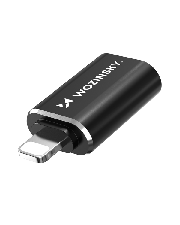 Wozinsky WALC-01 Переходник с Lightning на USB-C - черный