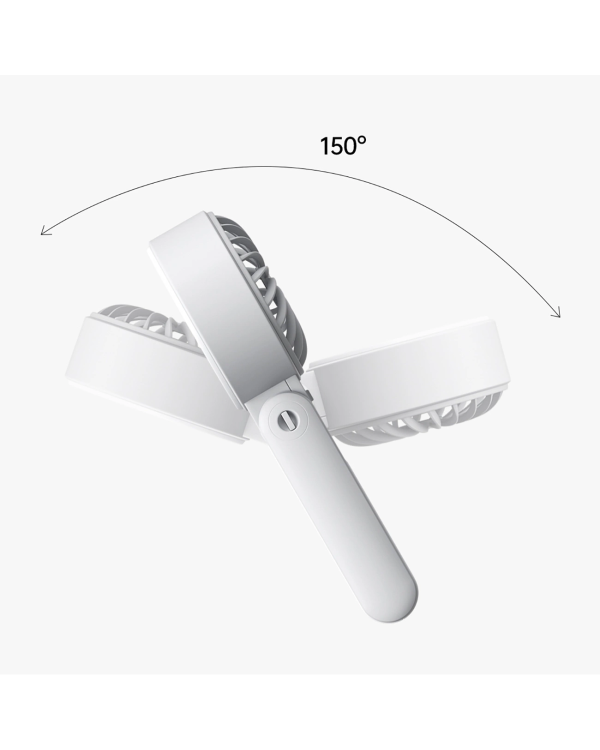 Портативный USB-вентилятор Jisulife Handheld Fan Life7 3600mAh - серый