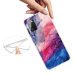 Fusion marble силиконовый чехол для Samsung A025 Galaxy A02S синий - фиолетовый