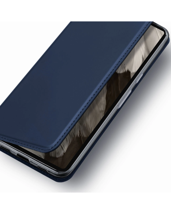 Dux Ducis Skin Pro Case for Google Pixel 7a Flip Card Wallet Stand Black