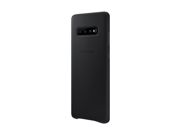 Обложка книги «EF-VG975LBE Samsung Leather Cover Black for G975 Galaxy S10 Plus»