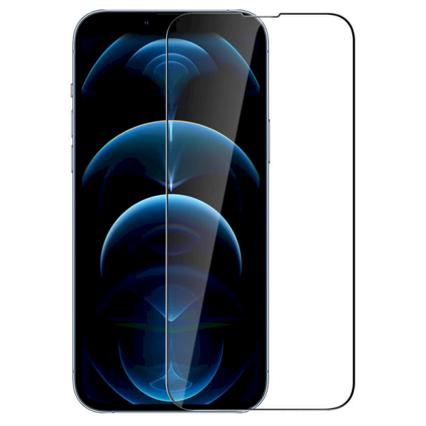Обложка книги «Nillkin 2in1 HD Full Screen Tempered Glass for Apple iPhone 13 Pro Black»