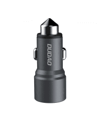 Универсальное автомобильное зарядное устройство Dudao 2 x USB / 3.1A черное