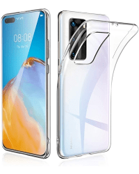 Fusion Ultra Back Case 0.3 mm Прочный Силиконовый чехол для Huawei P40 Pro Прозрачный