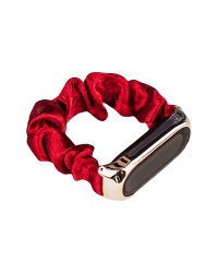 Ремешок для часов Fusion Cloth для Xiaomi Mi Band 3 / 4 / 5 / 6 красный