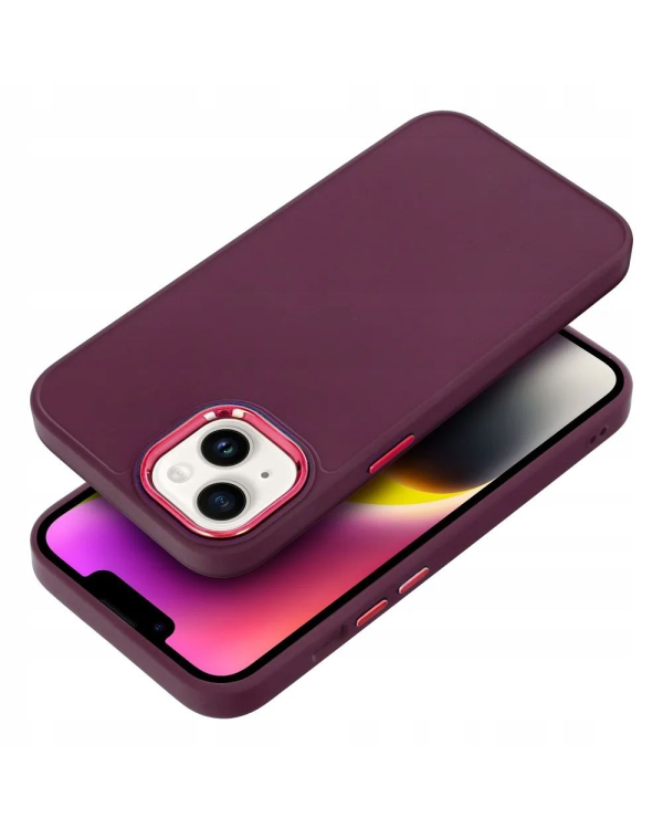 Силиконовый задний чехол Fusion Frame для Samsung A546 Galaxy A54 5G фиолетовый