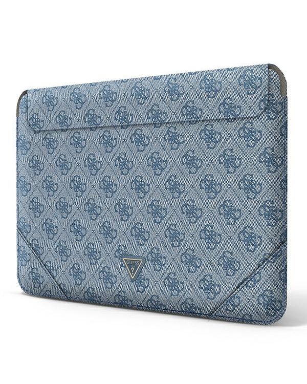 Оригинальный GUESS Laptop Sleeve 4G Uptown Triangle Logo GUCS16P4TB 16 дюймов синий