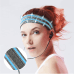 Elastic fabric headband for running fitness black
