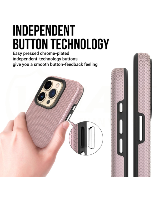 Vmax Triangle Case for Samsung Galaxy A15 4G | 5G rose gold