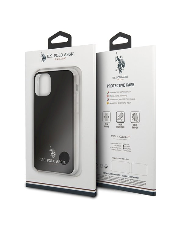 U.S. Polo USHCN61TPUBK Small Horse Cover Чехол для Apple iPhone 11 Черный