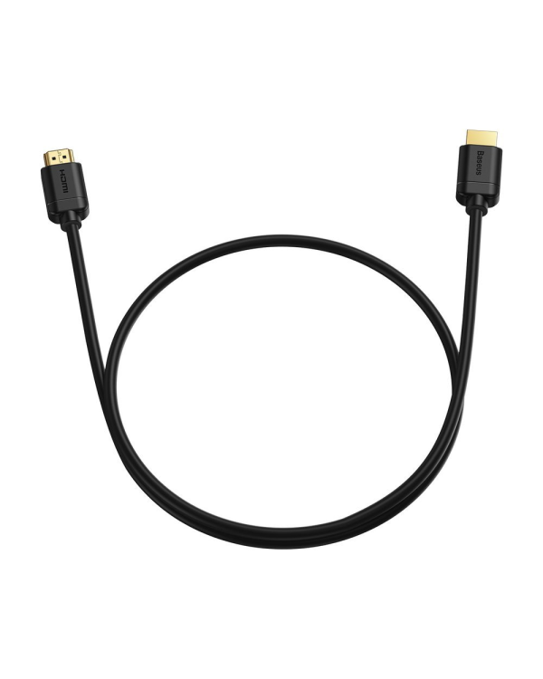 Кабель Baseus HDMI 2.0 4K 60 Гц 3D HDR 18 Гбит|с 1 м черный (CAKGQ-A01)
