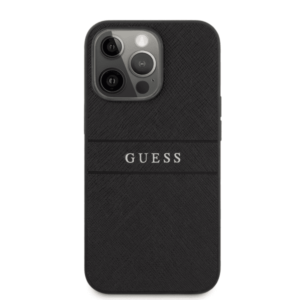 Обложка книги «GUHCP13XPSASBBK Guess PU Leather Saffiano Case for iPhone 13 Pro Max Black»