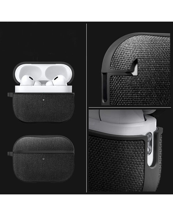 Дополнительное изображение книги «Spigen Urban Fit AirPods Pro 1|2 czarny|black ACS05483»