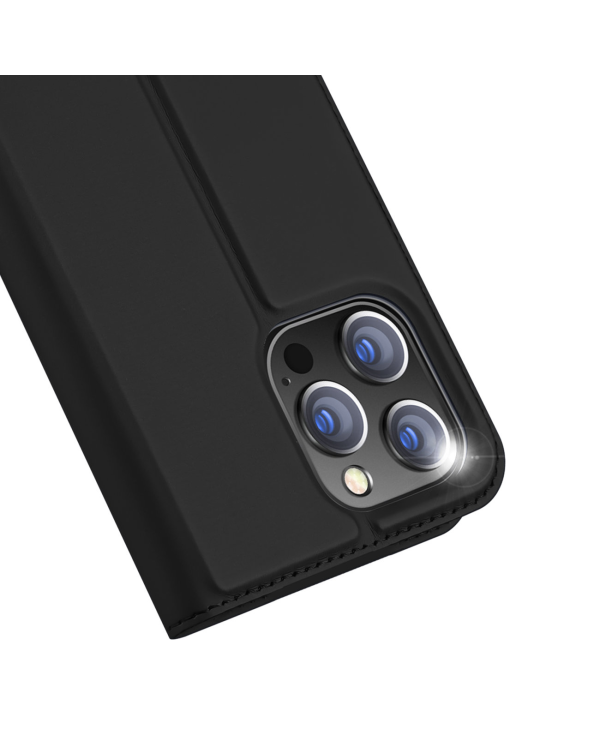 Dux Ducis Skin Pro Wallet Case for iPhone 15 Pro Max - Black