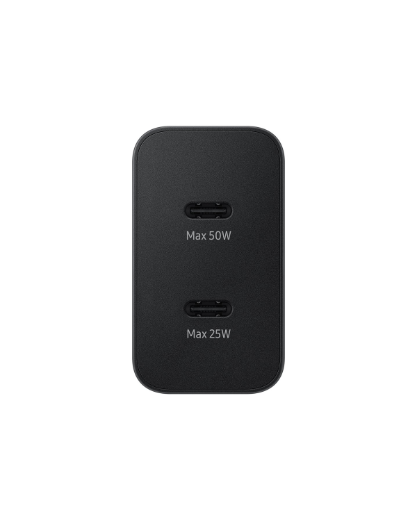 Дополнительное изображение книги «EP-T5020XBE Samsung Dual USB-C 50W Travel Charger + USB-C Data Cable Black»