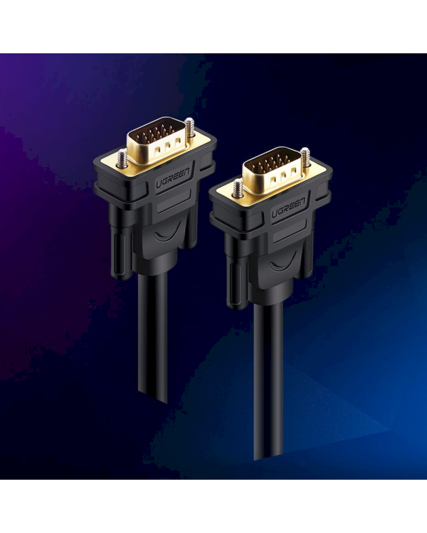 Дополнительное изображение книги «Ugreen VGA (męski) - VGA (męski) cable FHD 1,5 m black (VG101 11630)»