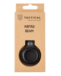 Tactical Airtag Beam Leather Black