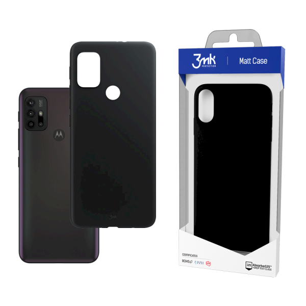 Обложка книги «Motorola Moto G30/G10 - 3mk Matt Case black»