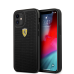 Обложка книги «FESPEHCP12SBK Ferrari On Track Perforated Cover for iPhone 12 mini 5.4 Black»