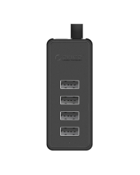 Orico W5P-100 Адаптер-концентратор USB на 4x USB 2.0 (черный)