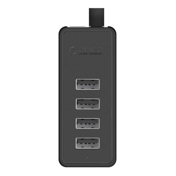 Orico W5P-100 Адаптер-концентратор USB на 4x USB 2.0 (черный)