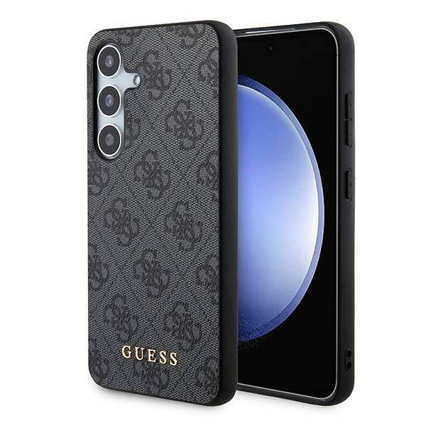 Обложка книги «Guess GUOHCSA35G4GFGR A35 A356 czarny|black hardcase 4G Metal Gold Logo»