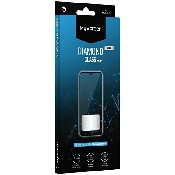 Обложка книги «Tempered Glass MyScreen LITE Diamond Glass Edge Full Glue for Samsung Galaxy S22 Plus|S23 Plus black»