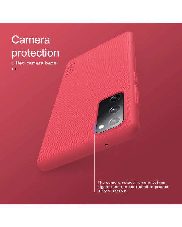 Дополнительное изображение книги «Nillkin Super Frosted Back Cover for Samsung Galaxy S20 FE Black»