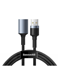 Baseus cafule Cable USB3.0 Male To USB3.0 Female 2A 1m Dark gray