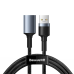 Baseus cafule Cable USB3.0 Male To USB3.0 Female 2A 1m Dark gray