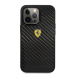 Обложка книги «FEHCP13XFCABK Ferrari Real Carbon Hard Case for iPhone 13 Pro Max Black»