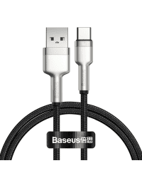 USB cable for USB-C Baseus Cafule, 66W, 1m (black)