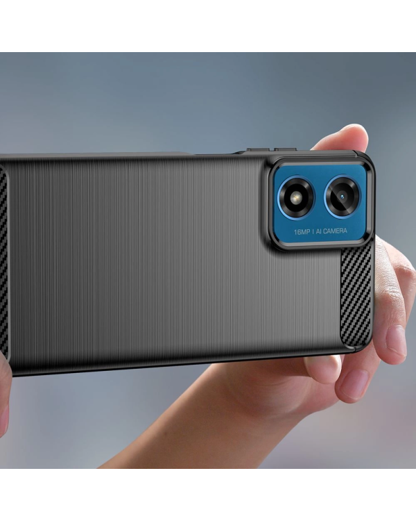 Дополнительное изображение книги «Tech-Protect TPUCarbon Case for Motorola Moto G24 | G24 Power | G04 - Black»