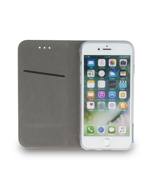 Магнитный чехол Smart для Xiaomi Redmi Note 12 4G красный