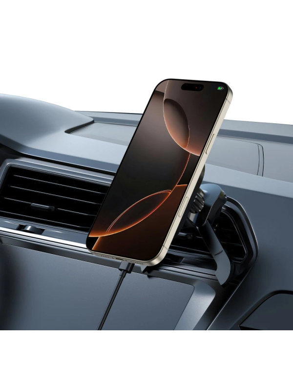 Tech-Protect MM15W-V6 Магнитный держатель MagSafe для автомобильного вентиляционного отверстия - черный