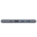 Baseus CAHUB-L0G 7 in 1 Приставка для MacBook | HDMI | 2 x USB 3.0 | USB-C | RJ45 | SD | Micro SD Thunderbolt C+